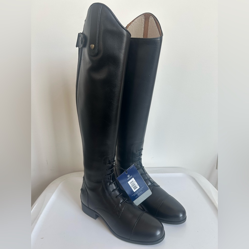 Ariat Women’s Heritage Contour II Field Zip Tall English Riding Boot 7B Reg/Tall